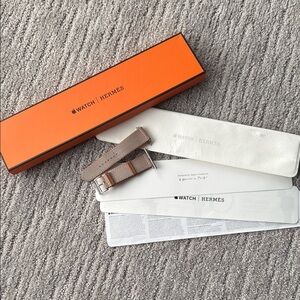 Hermes Toile H Apple Watch Band